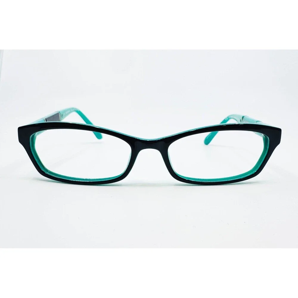 Juicy Couture Eyeglasses Women Black Teal Berkin DH4 Queen of Everything 135